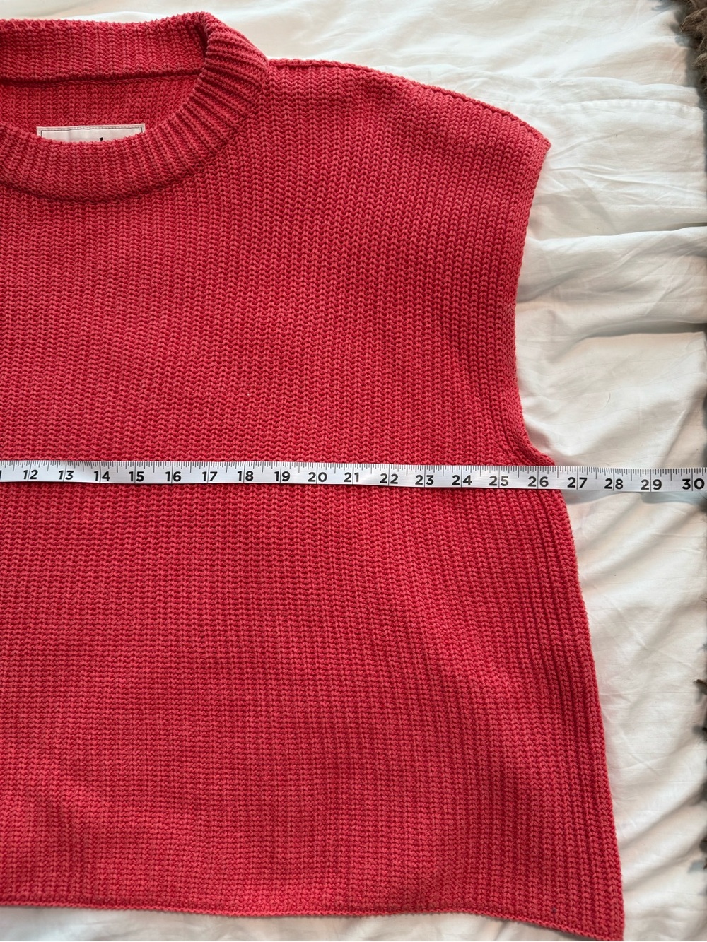 Frank + Eileen Montecito Vest - Medium - Pink/Coral - Picture 4 of 6